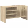  Hanglemez szekrény Sonoma tölgy 78,5 x 35 x 45 cm Faanyag