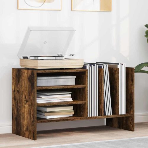  Hanglemez szekrény Füstölt tölgy 78,5 x 35 x 45 cm Faanyag