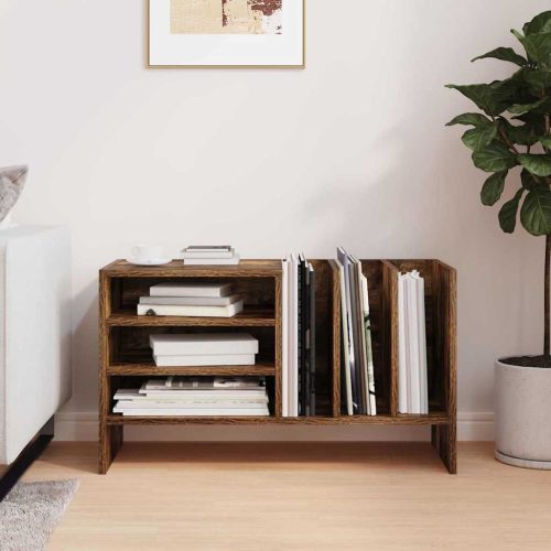  Hanglemez szekrény Füstölt tölgy 78,5 x 35 x 45 cm Faanyag