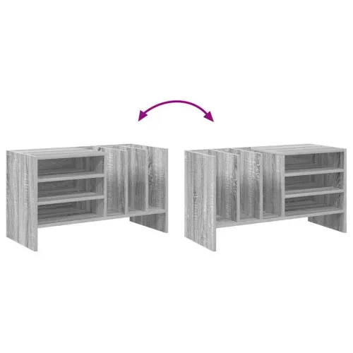  Hanglemez szekrény Szürke Sonoma 78,5 x 35 x 45 cm Faanyag