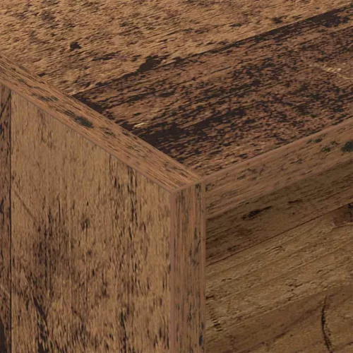  Hanglemez szekrény polcokkal Öreg fa 78,5 x 35 x 45 cm Faanyag