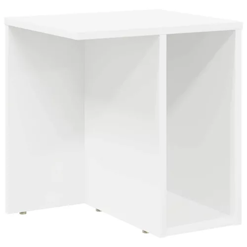  Végasztal 2 pcs Fehér 37 x 32 x 40 cm Faanyag