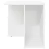  Végasztal 2 pcs Fehér 37 x 32 x 40 cm Faanyag