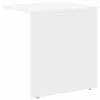  Végasztal 2 pcs Fehér 37 x 32 x 40 cm Faanyag