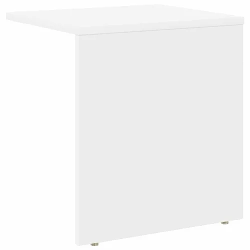  Végasztal 2 pcs Fehér 37 x 32 x 40 cm Faanyag