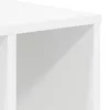 Végasztal 2 pcs Fehér 37 x 32 x 40 cm Faanyag