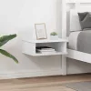  Éjjeli asztal 2 pcs Fehér 40 x 31 x 15 cm Faanyag