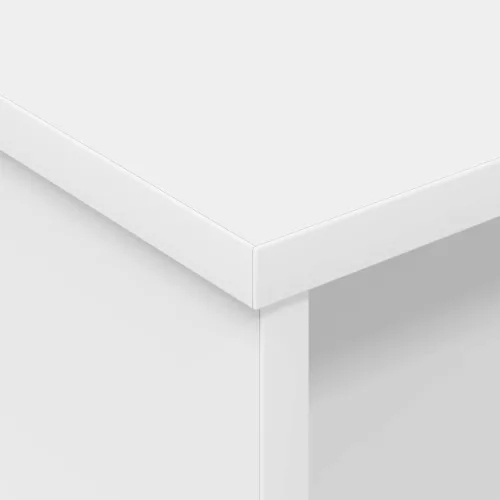  Éjjeli asztal 2 pcs Fehér 40 x 31 x 15 cm Faanyag