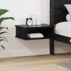  Éjjeli asztal Fekete tölgy 40 x 31 x 15 cm Faanyag