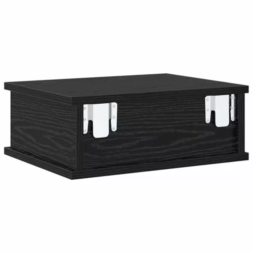  Éjjeli asztal Fekete tölgy 40 x 31 x 15 cm Faanyag