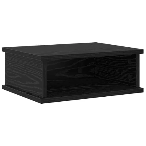  Éjjeli asztal 2 pcs Fekete tölgy 40 x 31 x 15 cm Faanyag