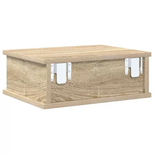  Éjjeli asztal 2 pcs Sonoma tölgy 40 x 31 x 15 cm Faanyag