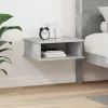  Éjjeli asztal Beton Szürke 40 x 31 x 15 cm Faanyag