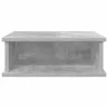  Éjjeli asztal Beton Szürke 40 x 31 x 15 cm Faanyag