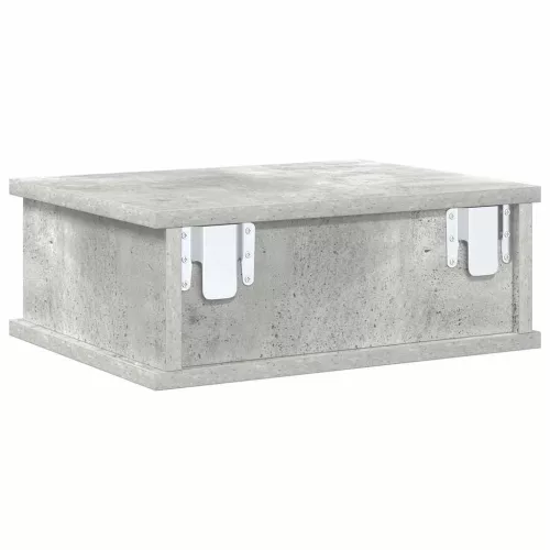  Éjjeli asztal Beton Szürke 40 x 31 x 15 cm Faanyag