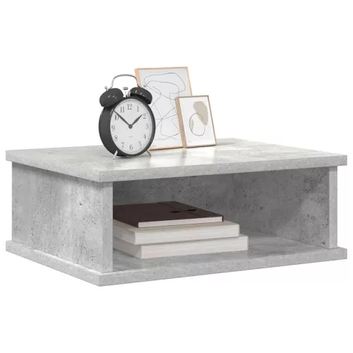  Éjjeli asztal 2 pcs Beton Szürke 40 x 31 x 15 cm Faanyag