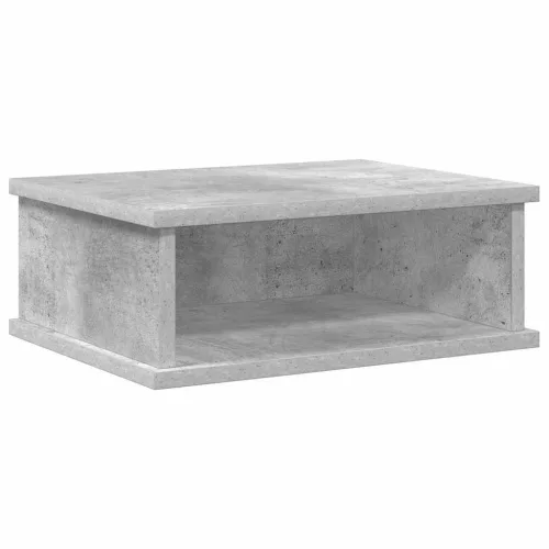  Éjjeli asztal 2 pcs Beton Szürke 40 x 31 x 15 cm Faanyag