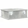  Éjjeli asztal 2 pcs Beton Szürke 40 x 31 x 15 cm Faanyag