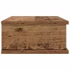  Éjjeli asztal 2 pcs Öreg fa 40 x 31 x 15 cm Faanyag