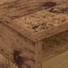  Éjjeli asztal 2 pcs Öreg fa 40 x 31 x 15 cm Faanyag
