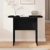  Konzolasztal Fekete 93 x 40 x 75 cm Faanyag