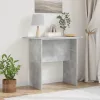  Konzolasztal Beton Szürke 93 x 40 x 75 cm Faanyag