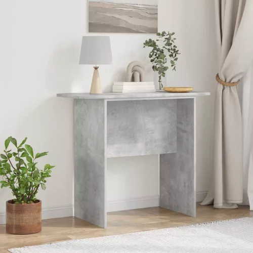  Konzolasztal Beton Szürke 93 x 40 x 75 cm Faanyag