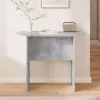  Konzolasztal Beton Szürke 93 x 40 x 75 cm Faanyag