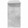  Konzolasztal Beton Szürke 93 x 40 x 75 cm Faanyag