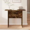  Konzolasztal Füstölt tölgy 93 x 40 x 75 cm Faanyag