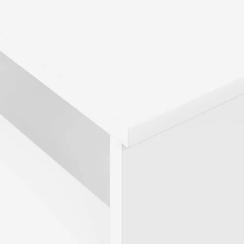  Konzolasztal Fehér 80 x 50 x 225 cm Faanyag