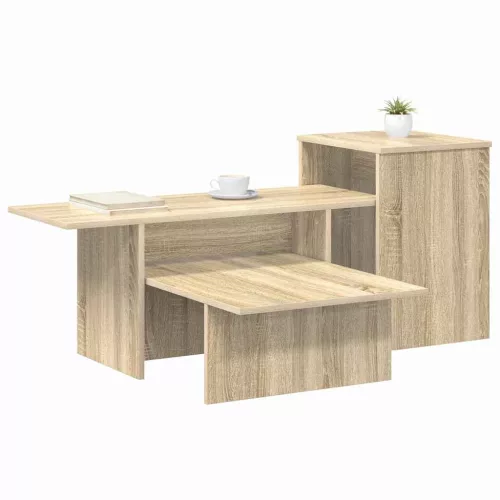  Konzolasztal Sonoma tölgy 80 x 50 x 225 cm Faanyag
