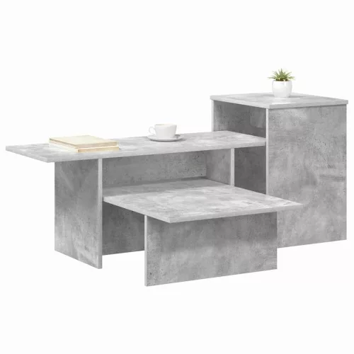  Konzolasztal Beton Szürke 80 x 50 x 225 cm Faanyag