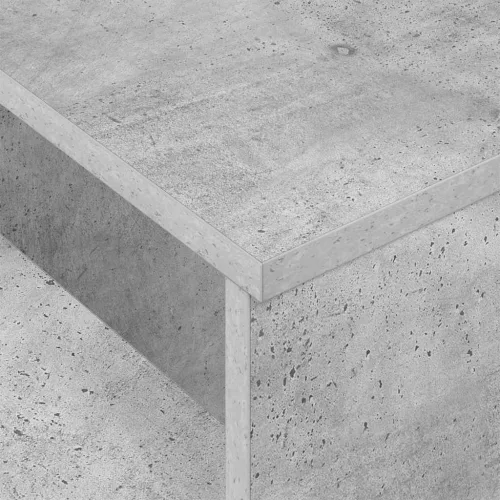  Konzolasztal Beton Szürke 80 x 50 x 225 cm Faanyag