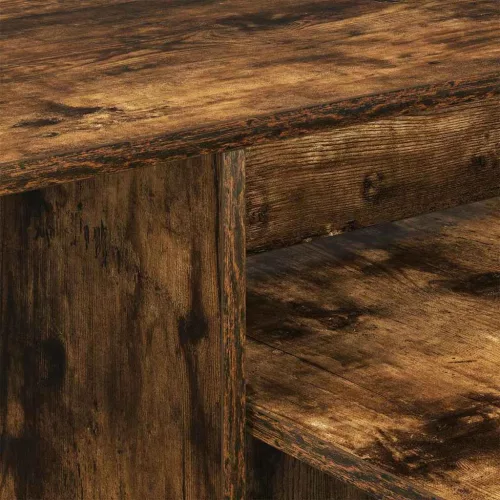  Konzolasztal Füstölt tölgy 80 x 50 x 225 cm Faanyag
