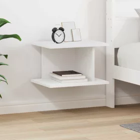  Éjjeli asztal Fehér 40 x 30 x 25 cm Faanyag