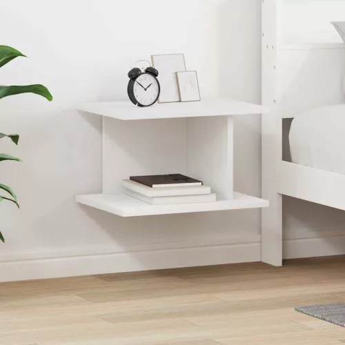  Éjjeli asztal Fehér 40 x 30 x 25 cm Faanyag