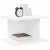  Éjjeli asztal 2 pcs Fehér 40 x 30 x 25 cm Faanyag
