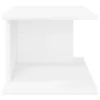  Éjjeli asztal 2 pcs Fehér 40 x 30 x 25 cm Faanyag