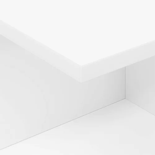  Éjjeli asztal 2 pcs Fehér 40 x 30 x 25 cm Faanyag