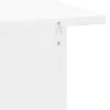  Éjjeli asztal 2 pcs Fehér 40 x 30 x 25 cm Faanyag