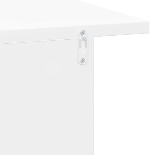  Éjjeli asztal 2 pcs Fehér 40 x 30 x 25 cm Faanyag