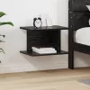  Éjjeli asztal Fekete tölgy 40 x 30 x 25 cm Faanyag