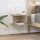  Éjjeli asztal 2 pcs Sonoma tölgy 40 x 30 x 25 cm Faanyag