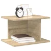  Éjjeli asztal 2 pcs Sonoma tölgy 40 x 30 x 25 cm Faanyag