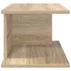  Éjjeli asztal 2 pcs Sonoma tölgy 40 x 30 x 25 cm Faanyag