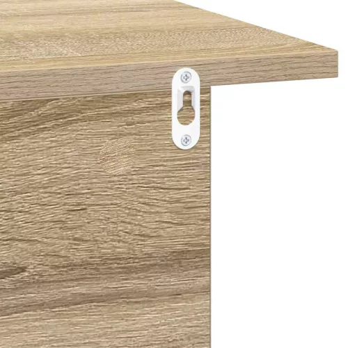  Éjjeli asztal 2 pcs Sonoma tölgy 40 x 30 x 25 cm Faanyag