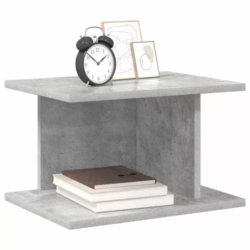  Éjjeli asztal Beton Szürke 40 x 30 x 25 cm Faanyag