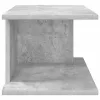  Éjjeli asztal Beton Szürke 40 x 30 x 25 cm Faanyag