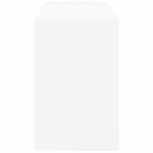  Asztal Fehér 109 x 50 x 78 cm Faanyag